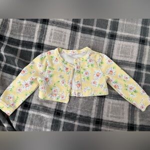 Anvil Floral Yellow Diaper Cover